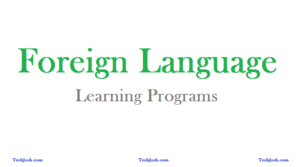 foreign language learning programs