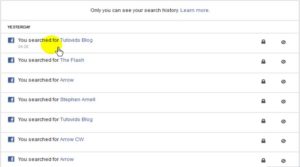 Facebook Clear History